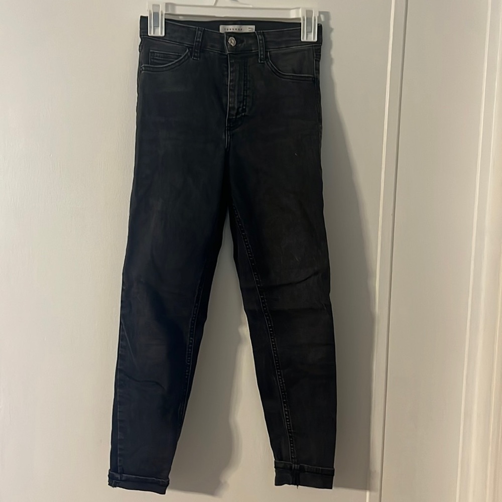 TopShop faded black jeans